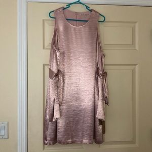 RACHEL ROY super soft delicate pink dress